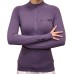 Рашгард женский SCALLOPS PROSKIN ZIP W`S сливовый